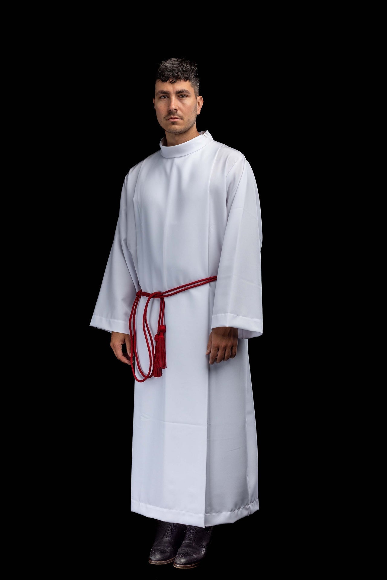 Cingulum liturgiczne czerwone - SZATYLITURGICZNE.PL