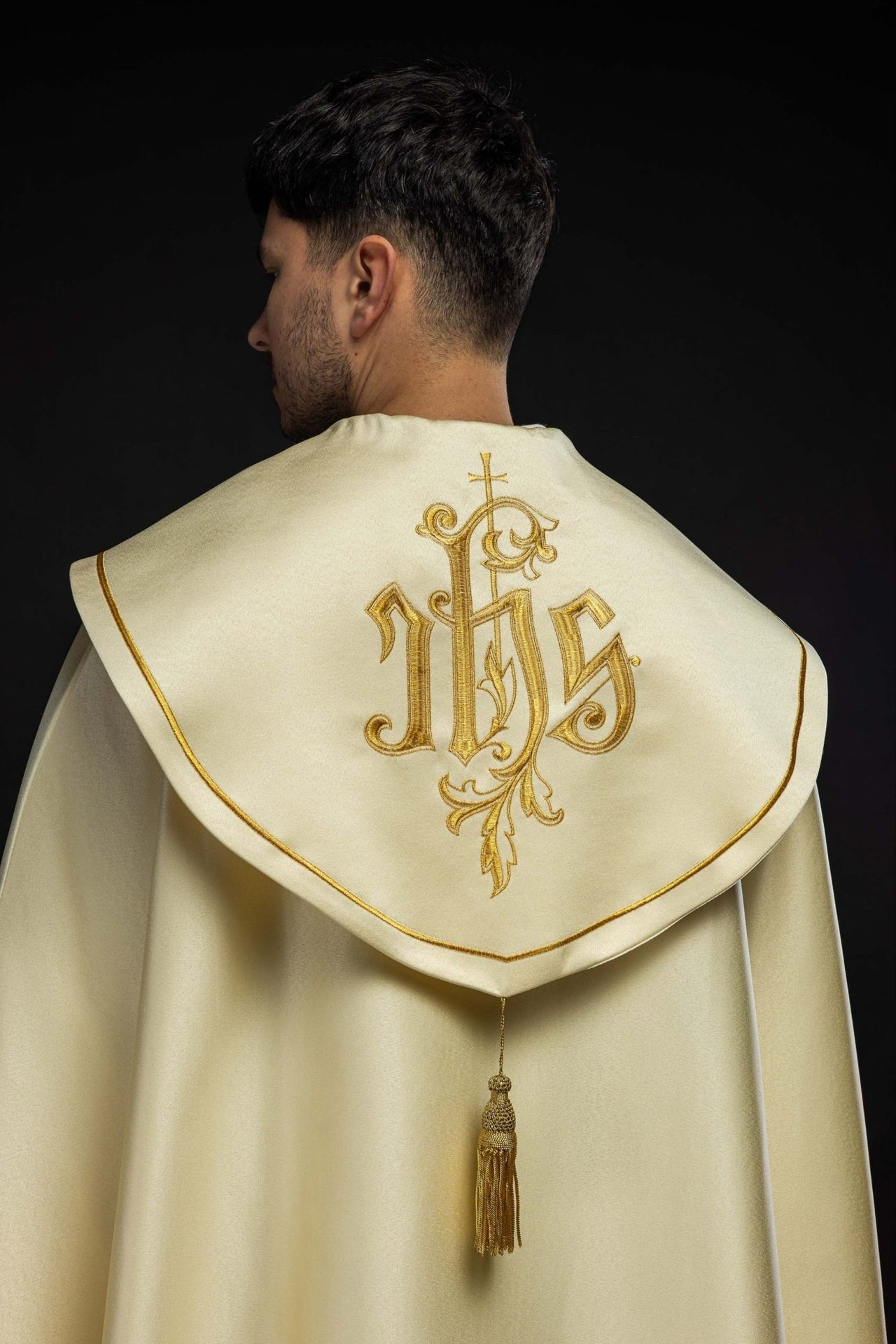 Kapa eucharystyczna monogram IHS - SZATYLITURGICZNE.PL