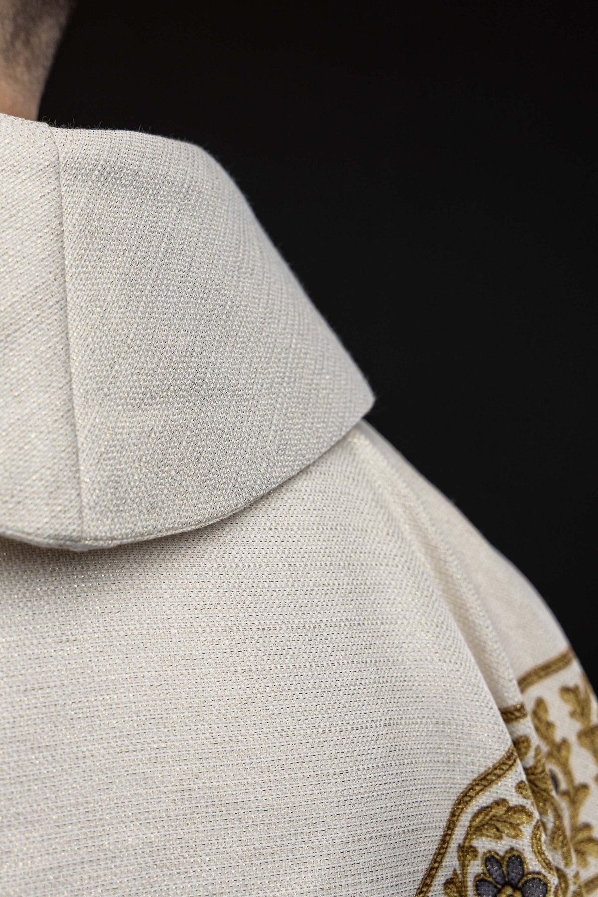 Ornat drukowany z wizerunkiem Matki Bożej Fatimskiej - SZATYLITURGICZNE.PL