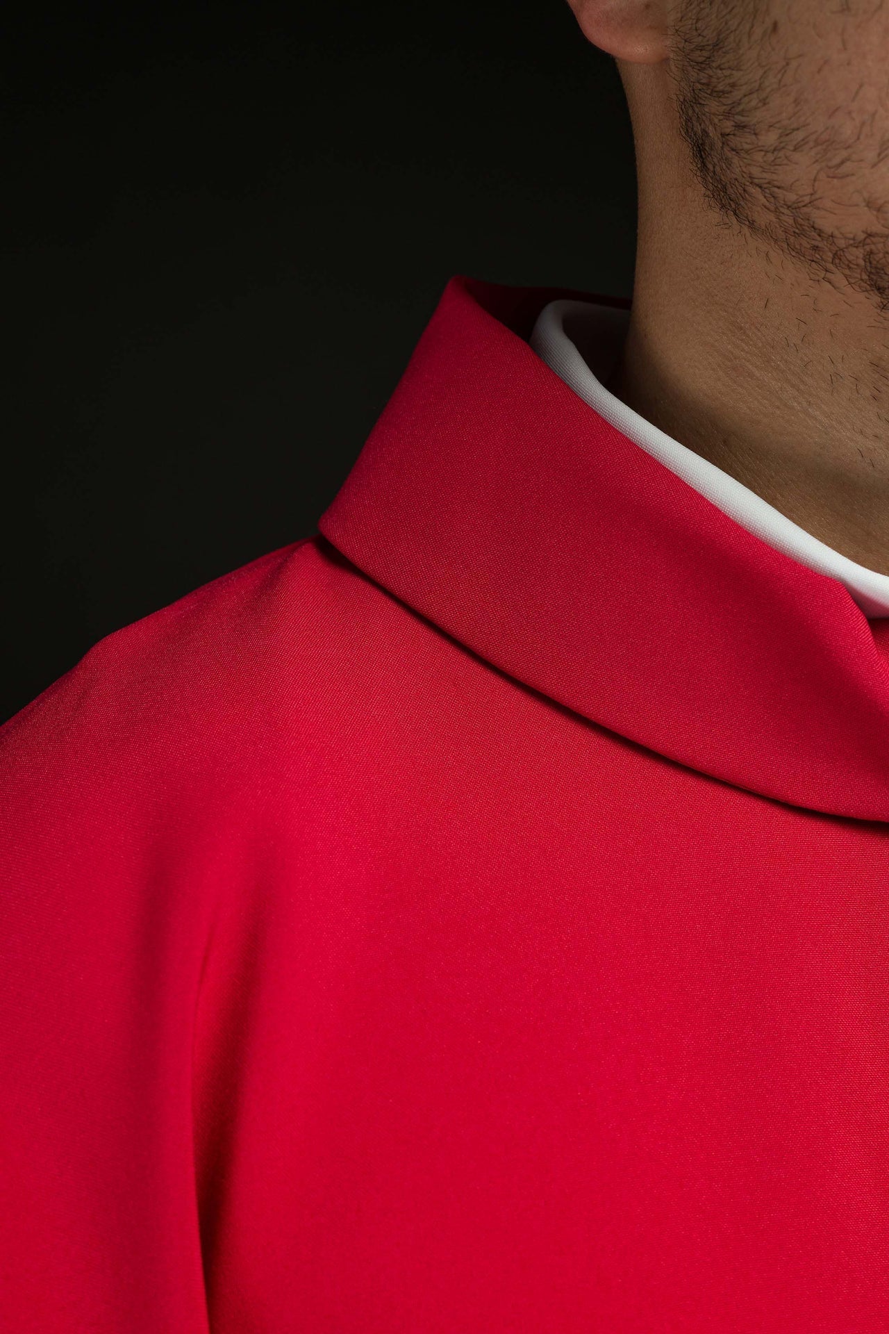 Ornat Liturgiczny Czerwony - Kielich, Krzyż i Winogrona - SZATYLITURGICZNE.PL