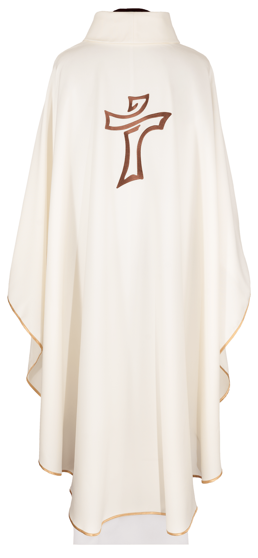 Ornat Liturgiczny Ecru Jezus Miłosierny Haftowany - Polska Produkcja - SZATYLITURGICZNE.PL