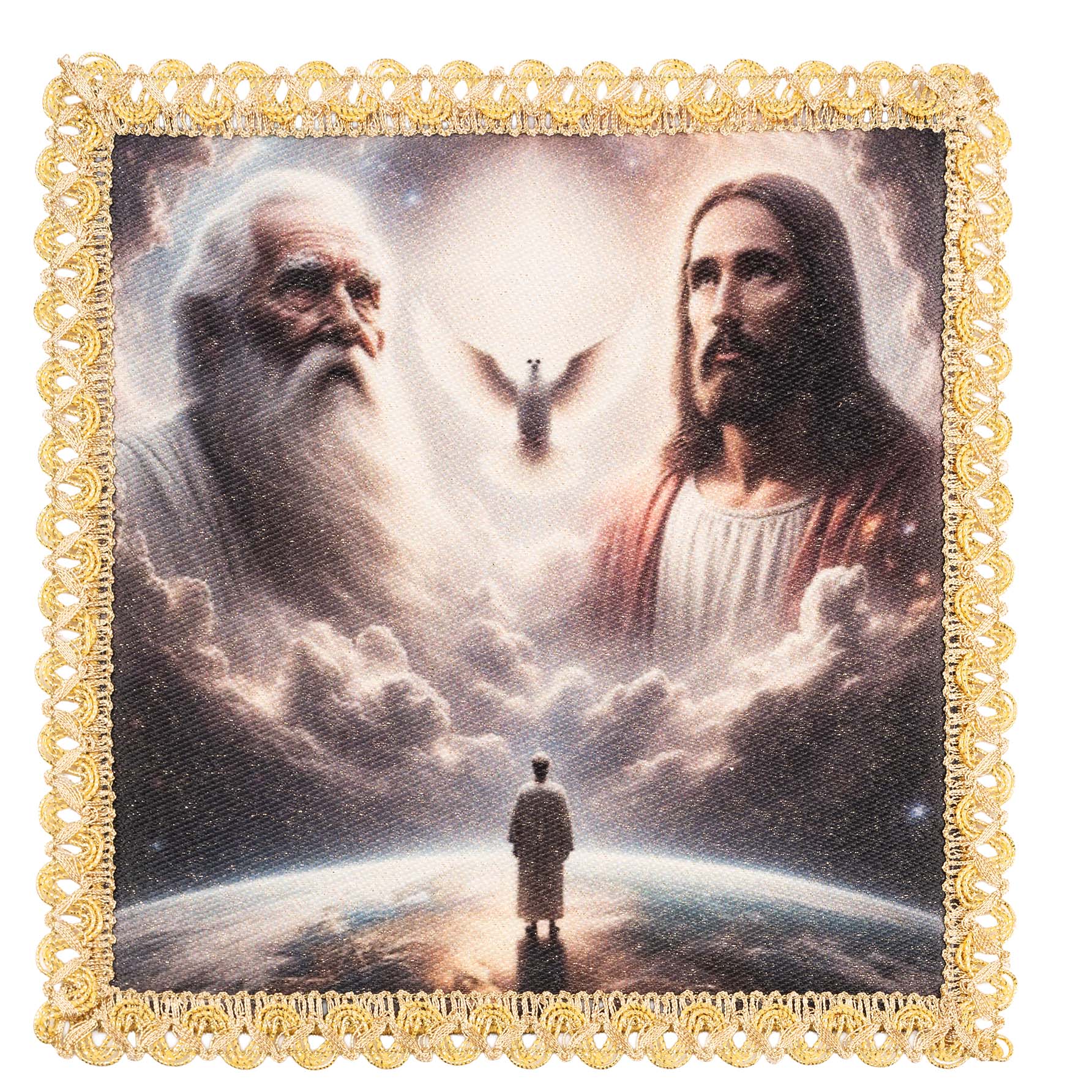 Palka z wizerunkiem Trójcy Świętej - SZATYLITURGICZNE.PL