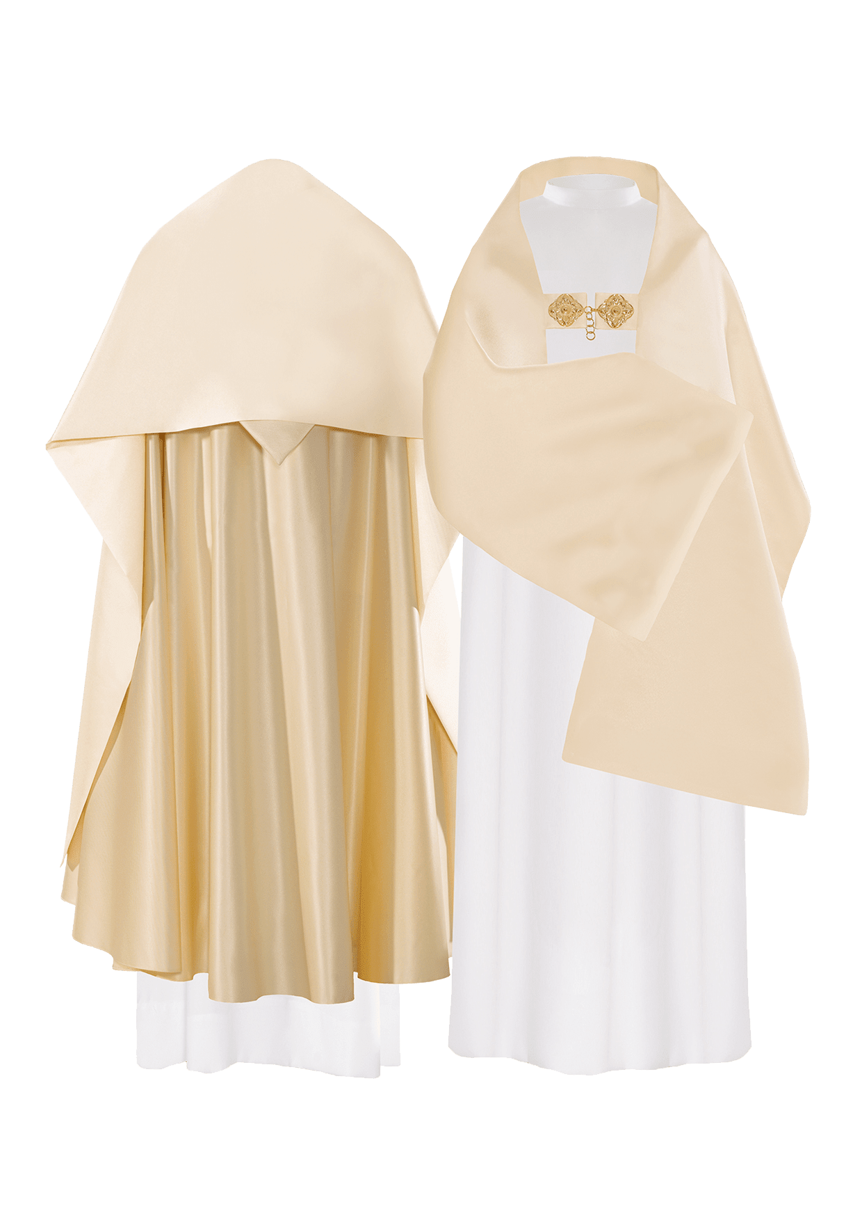 Welon Gładki Ecru - SZATYLITURGICZNE.PL