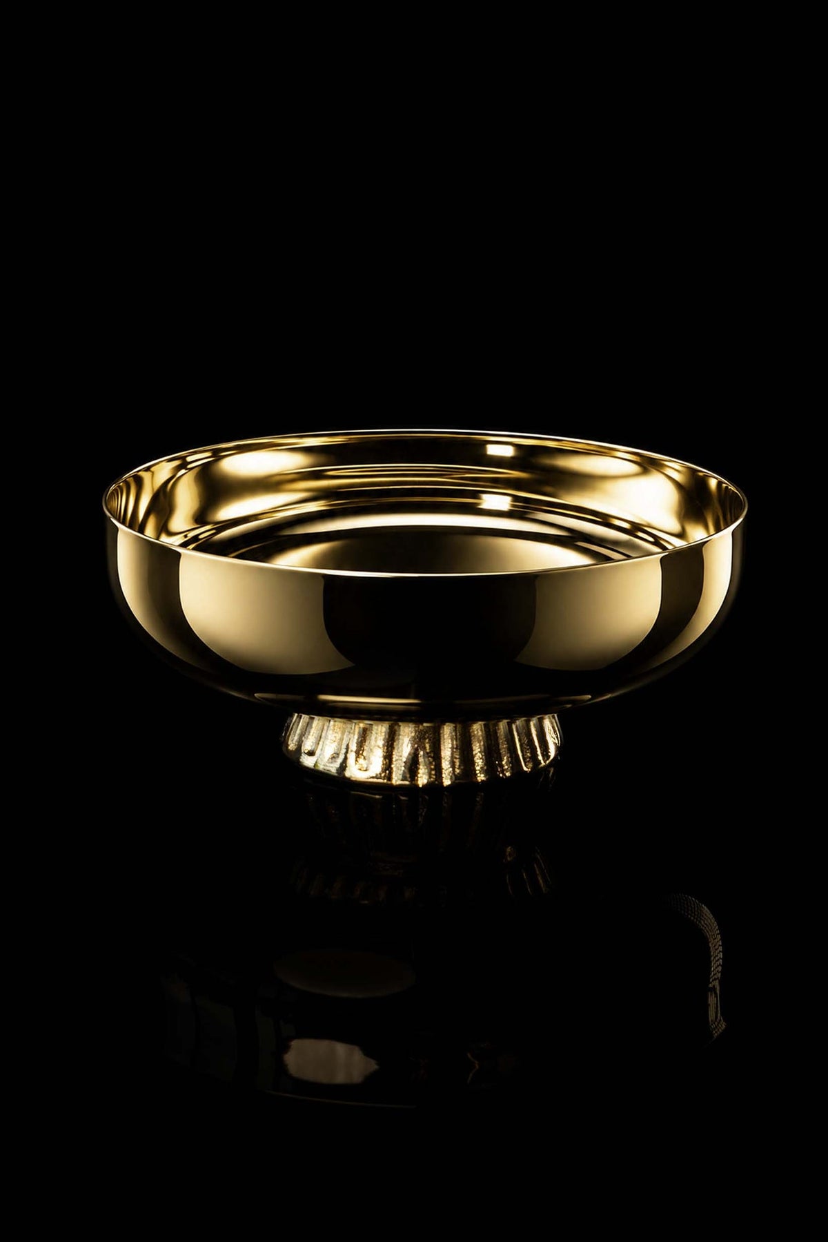 Pozłacana patena liturgiczna 14cm