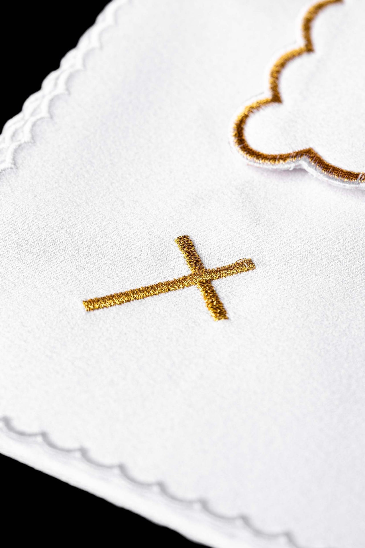 Bielizna Kielichowa Haftowana Baranek Boży - Komplet 4 - częściowy - SZATYLITURGICZNE.PL