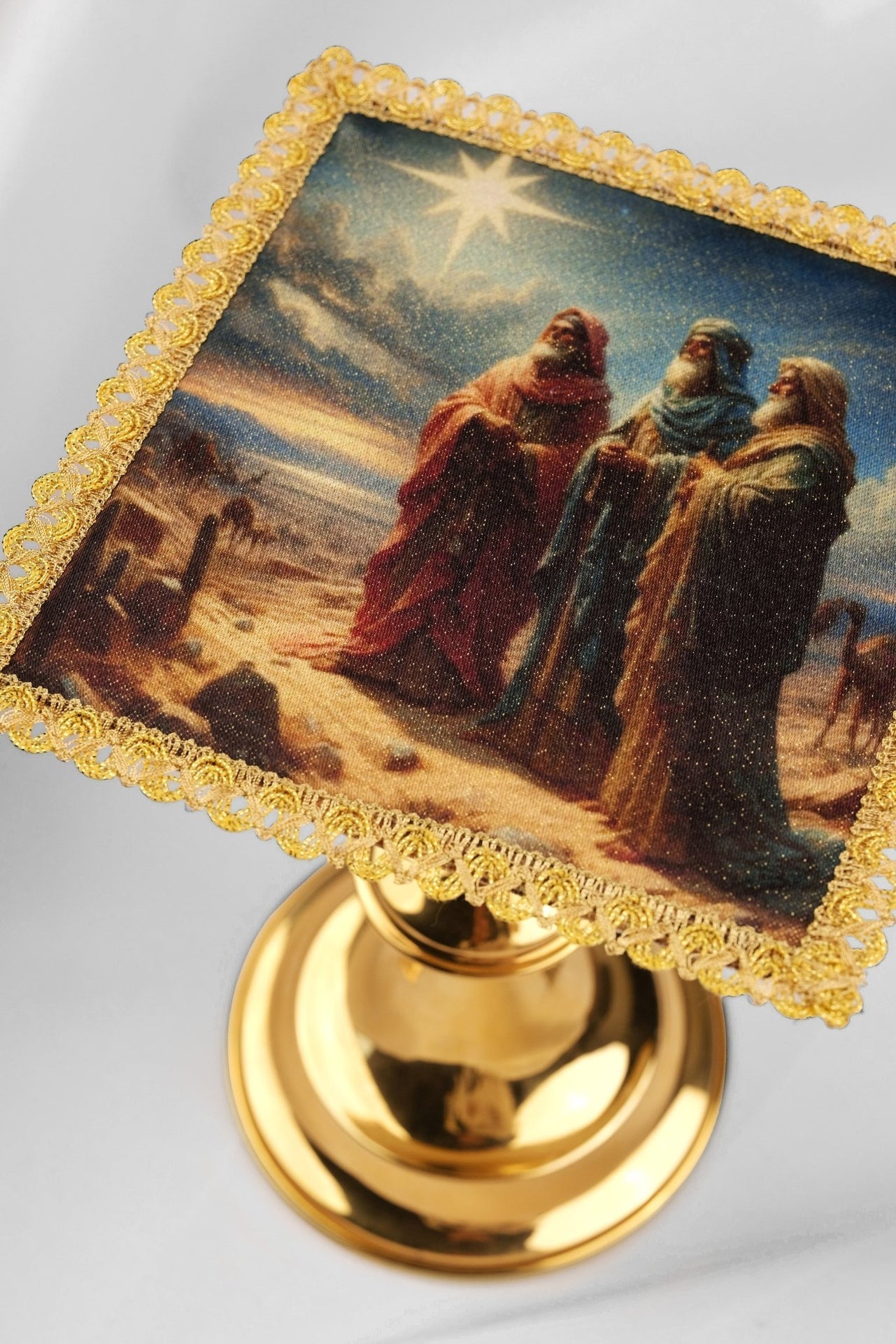 Bielizna Kielichowa z Palką Trzej Króli - Komplet Liturgiczny - SZATYLITURGICZNE.PL