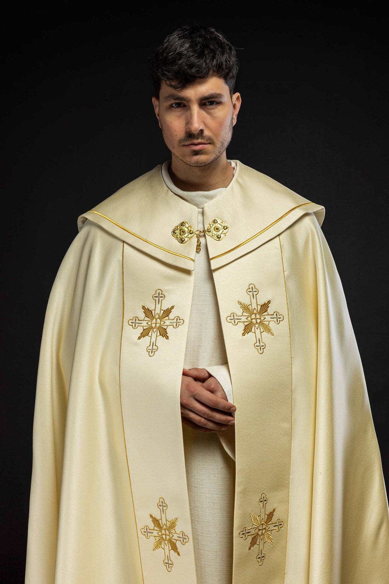 Kapa eucharystyczna monogram IHS - SZATYLITURGICZNE.PL