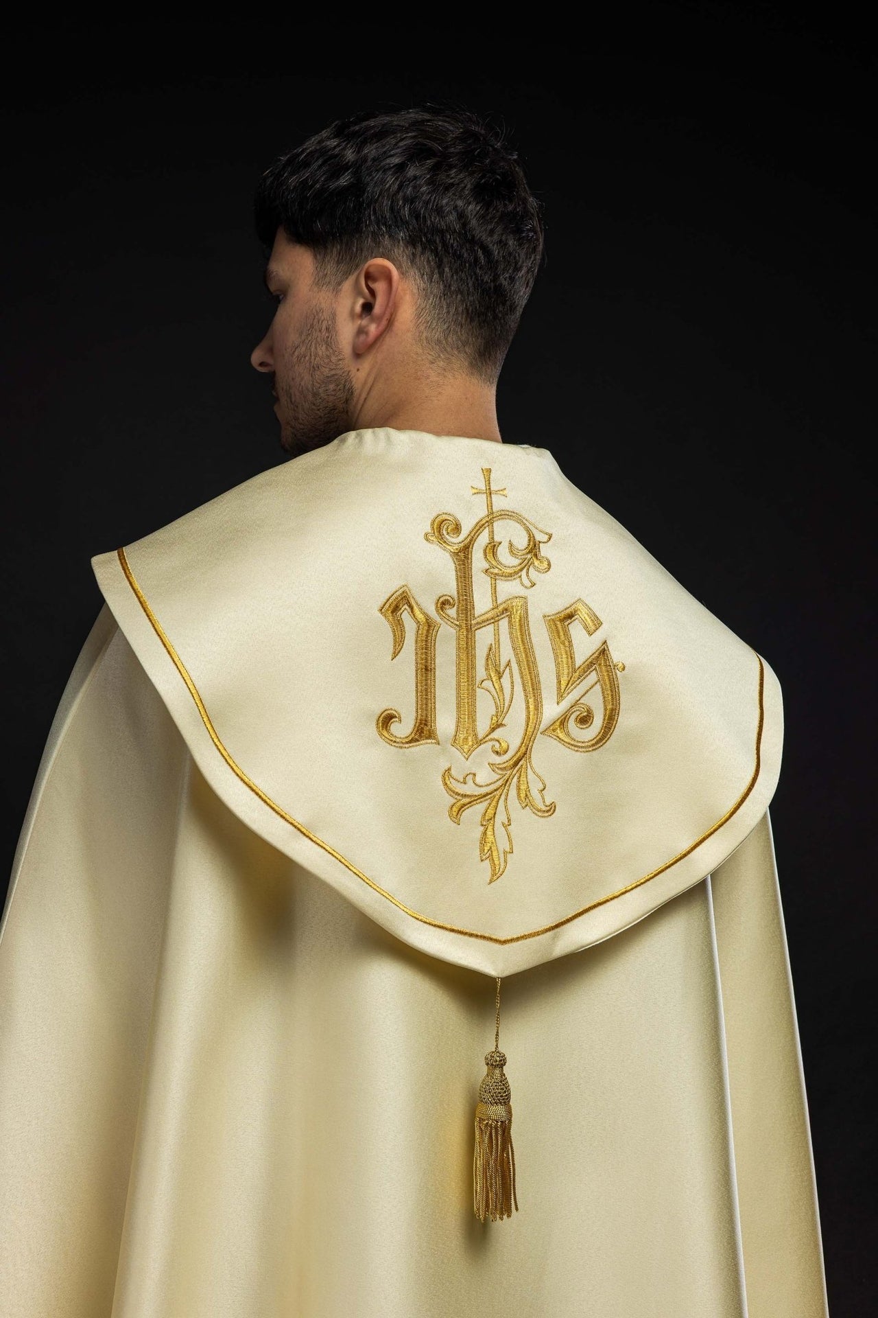 Kapa eucharystyczna monogram IHS - SZATYLITURGICZNE.PL
