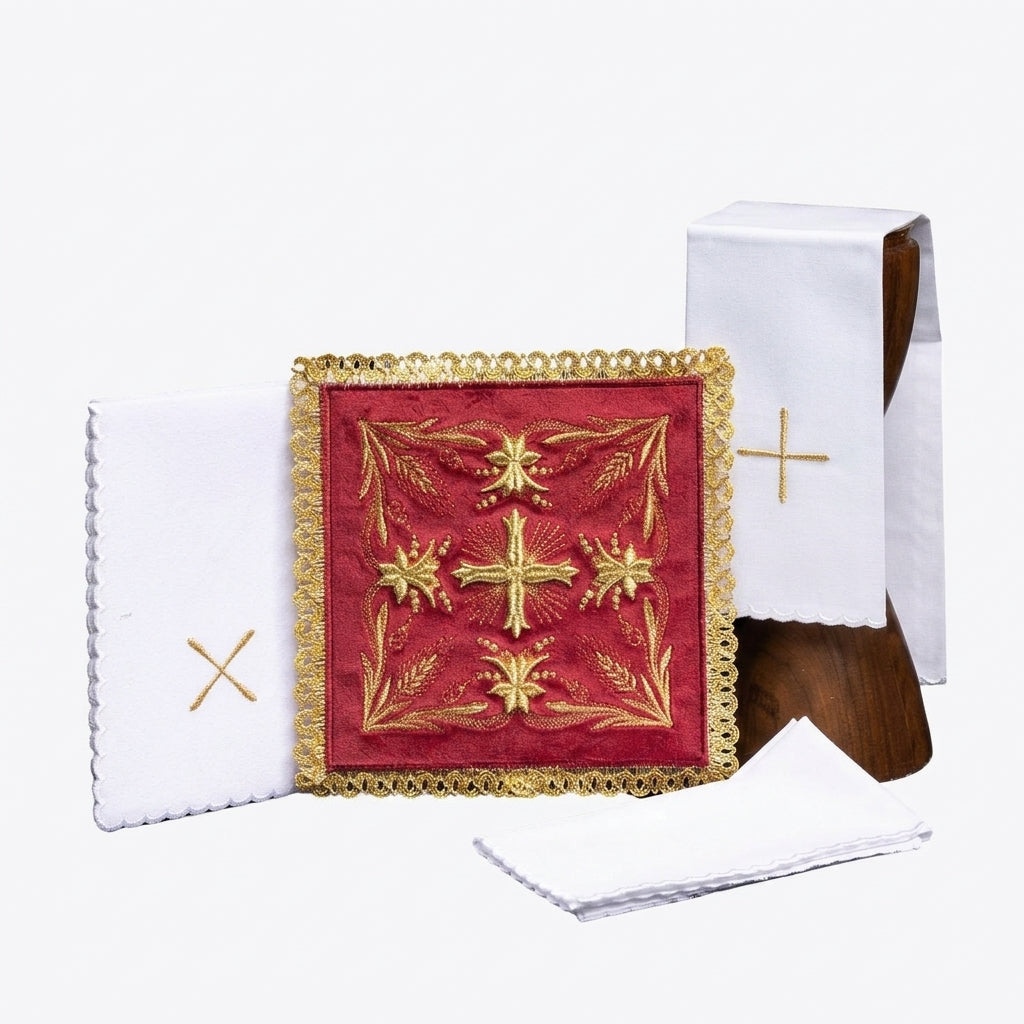 Chalice Linens Set (Bielizna Kielichowa) — Background Removal | Generated by Modelize